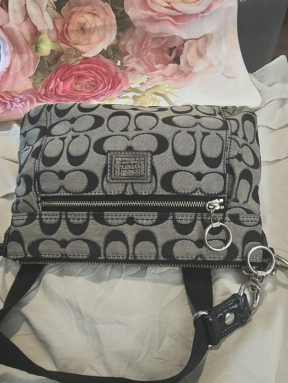 Coach Signature Poppy Crossbody Bag